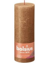 BOLSIUS RUSTIEK STOMPKAARS 190/68 - SPICE BROWN ()